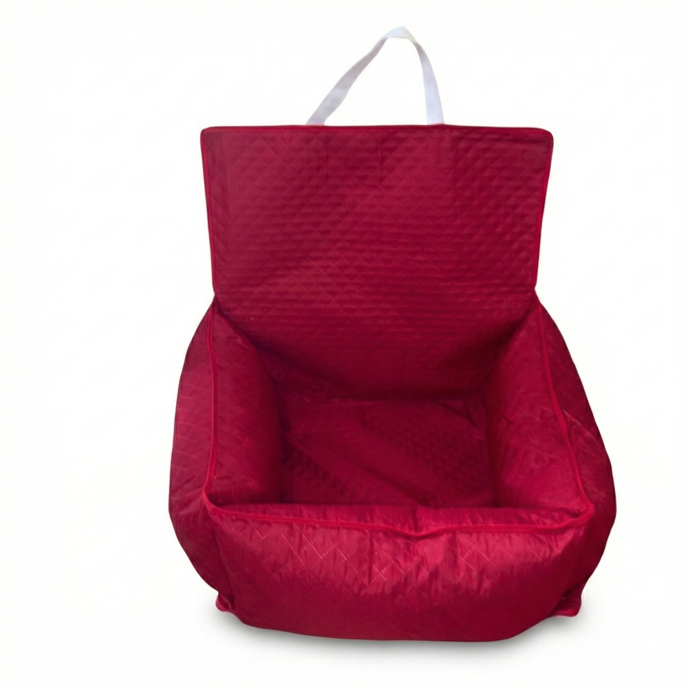 Protetor Banco Veicular Impermeavel Toddy Pequeno Liso Vermelho (1).jpg