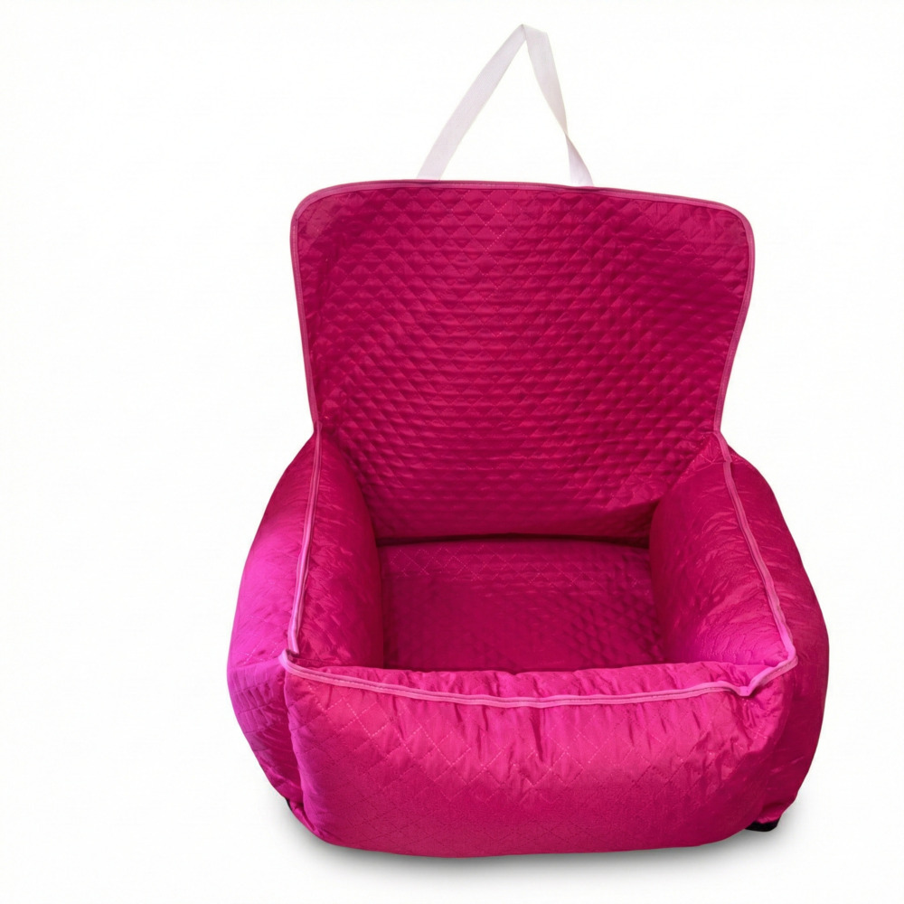 Protetor Banco Veicular Impermeavel Toddy Pequeno Liso Pink (1).jpg
