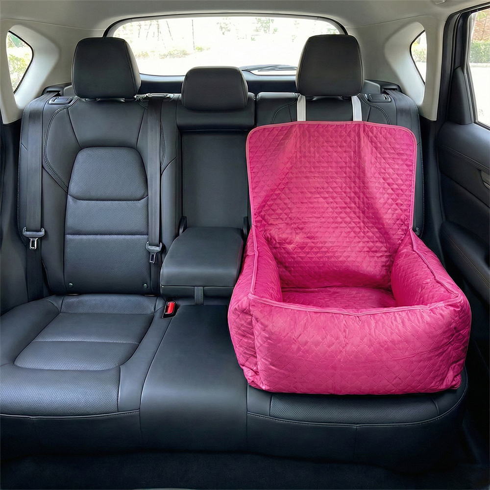Protetor Banco Veicular Impermeavel Toddy Pequeno Liso Pink (5).jpg