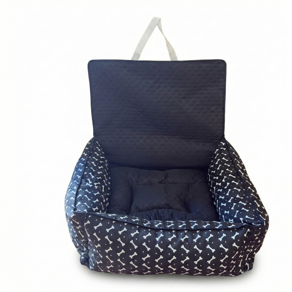 Kit Protetor Colchonete Toddy Pequeno Estampado Preto (1).jpg