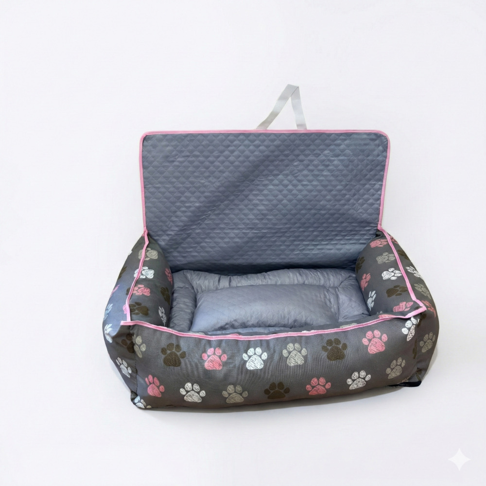 Kit Protetor Colchonete Toddy Grande Estampado Cinza (1).jpg