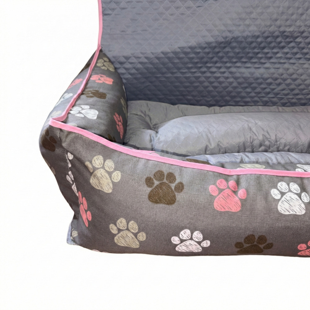 Kit Protetor Colchonete Toddy Estampado Cinza (2).jpg