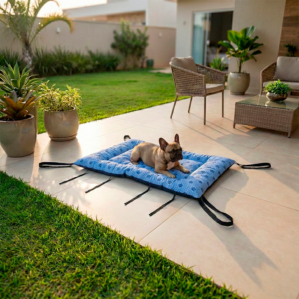 Colchonete Transporte Pet Hanna TOP Realeza Azul (6).jpg