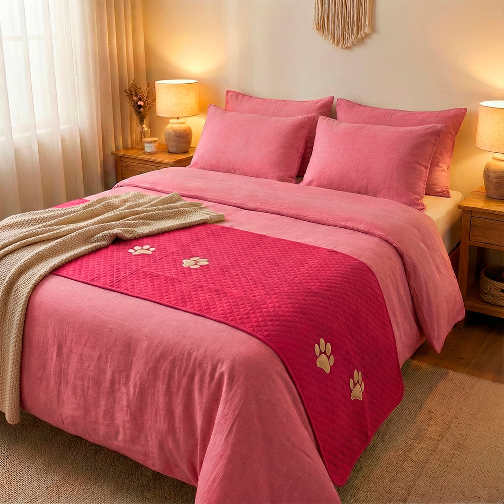 Peseira Pet para cama Casal Avulsa Pink (4).jpg