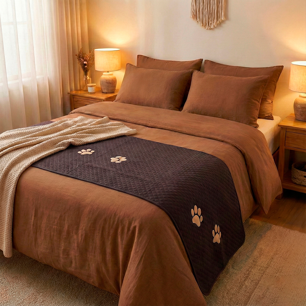 Peseira Pet para cama Casal Avulsa Marrom (4).jpg