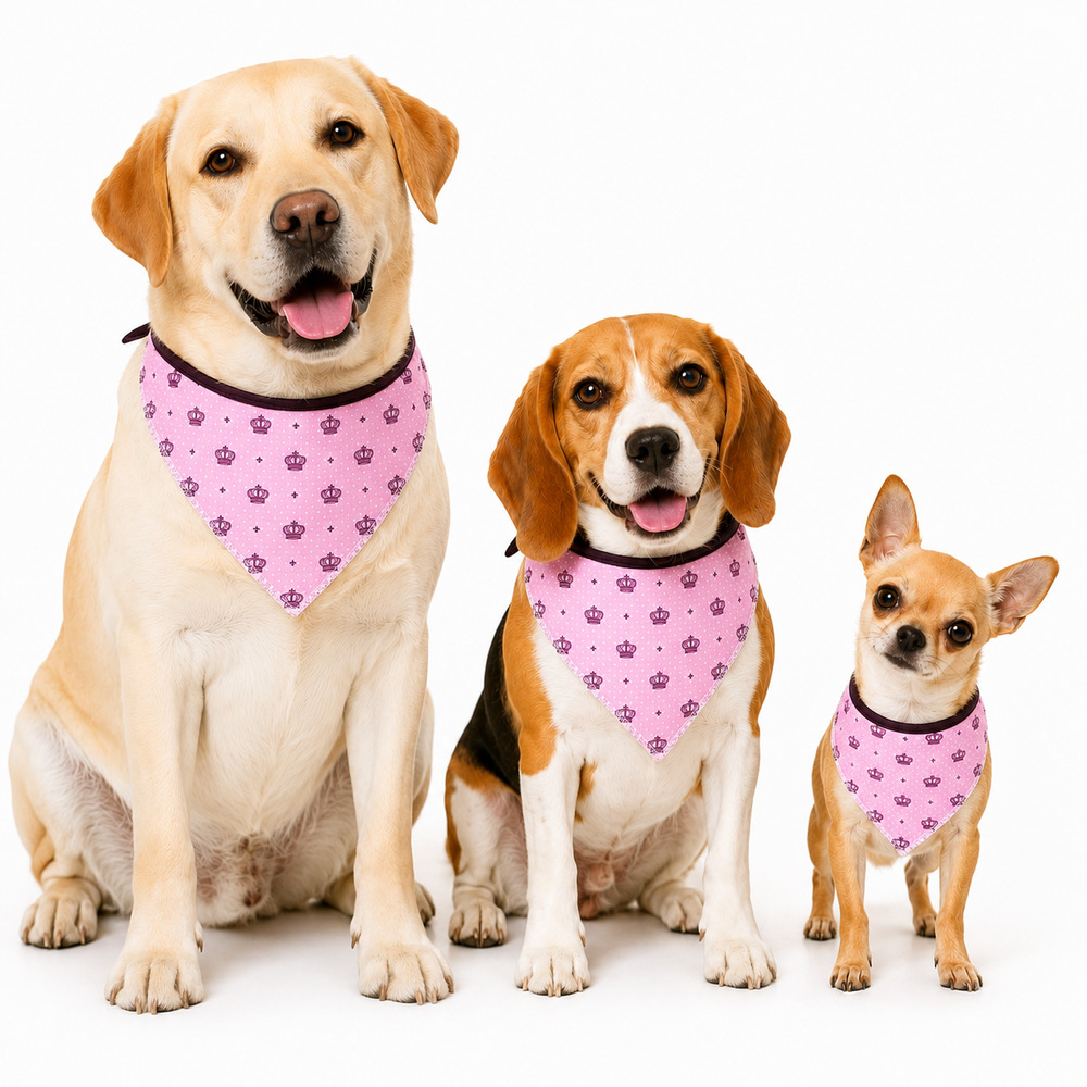 Bandanda Pet Dereck Realeza Rosa (4).jpg
