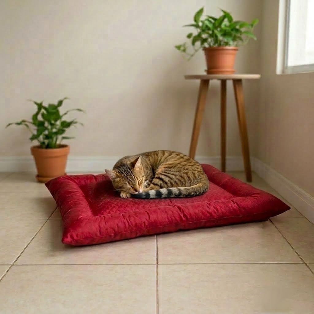 Colchonete Pet Robson Duplo Impermeavel Vermelho (6).jpg