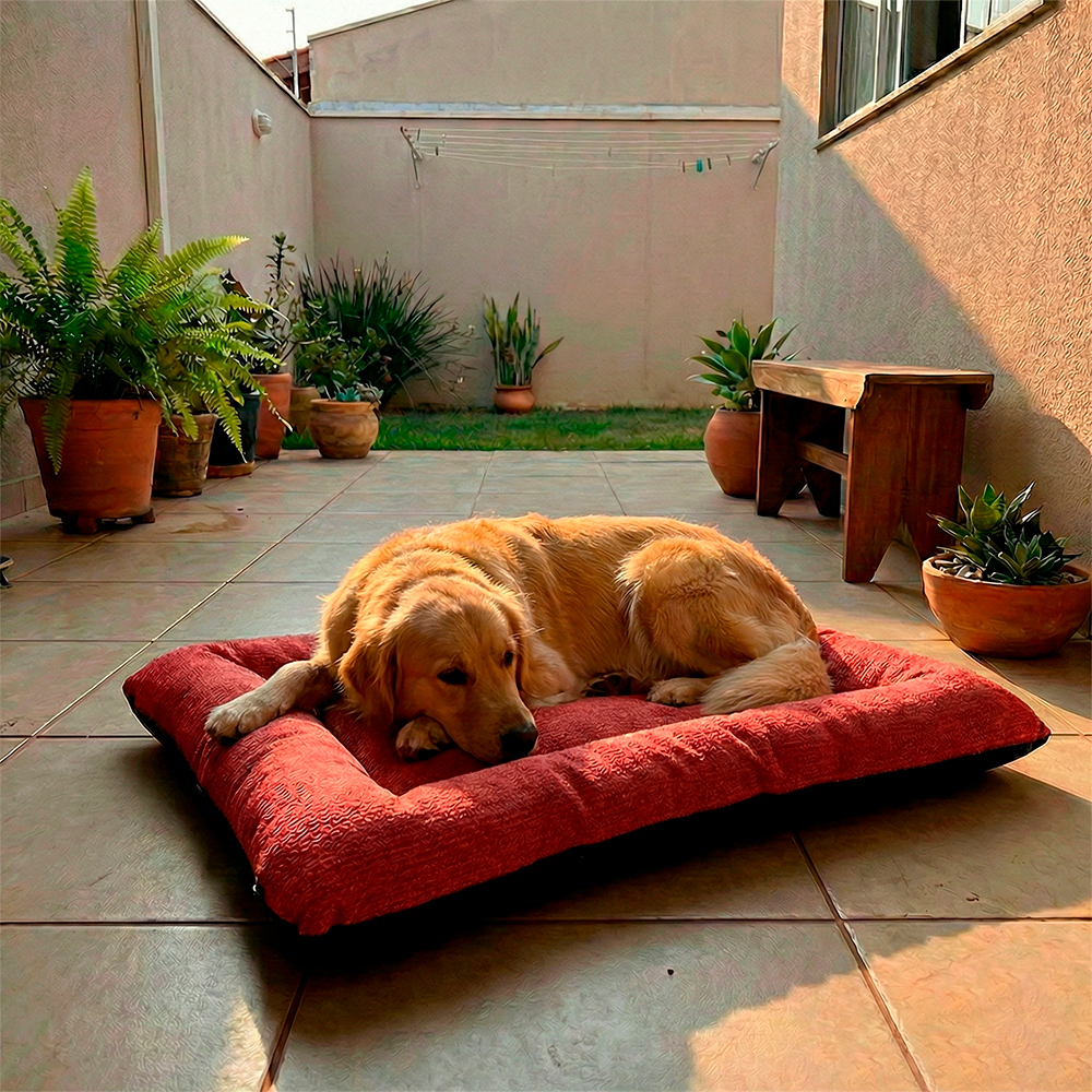 Colchonete Pet Impermeavel GorgoPet Vermelho (6).jpg