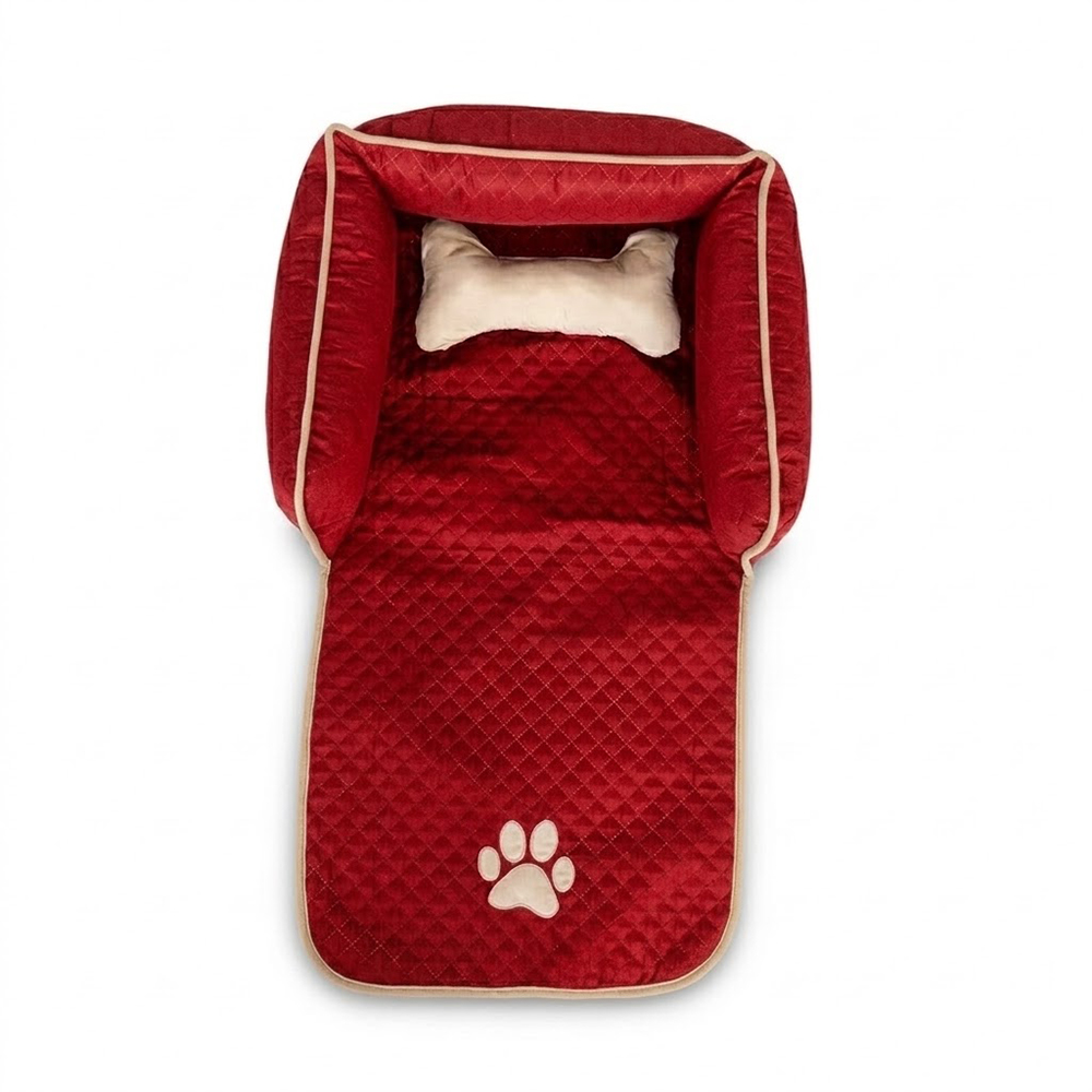 Protetor de Sofá Pet Snoopy Pequeno Vermelho (1).jpg