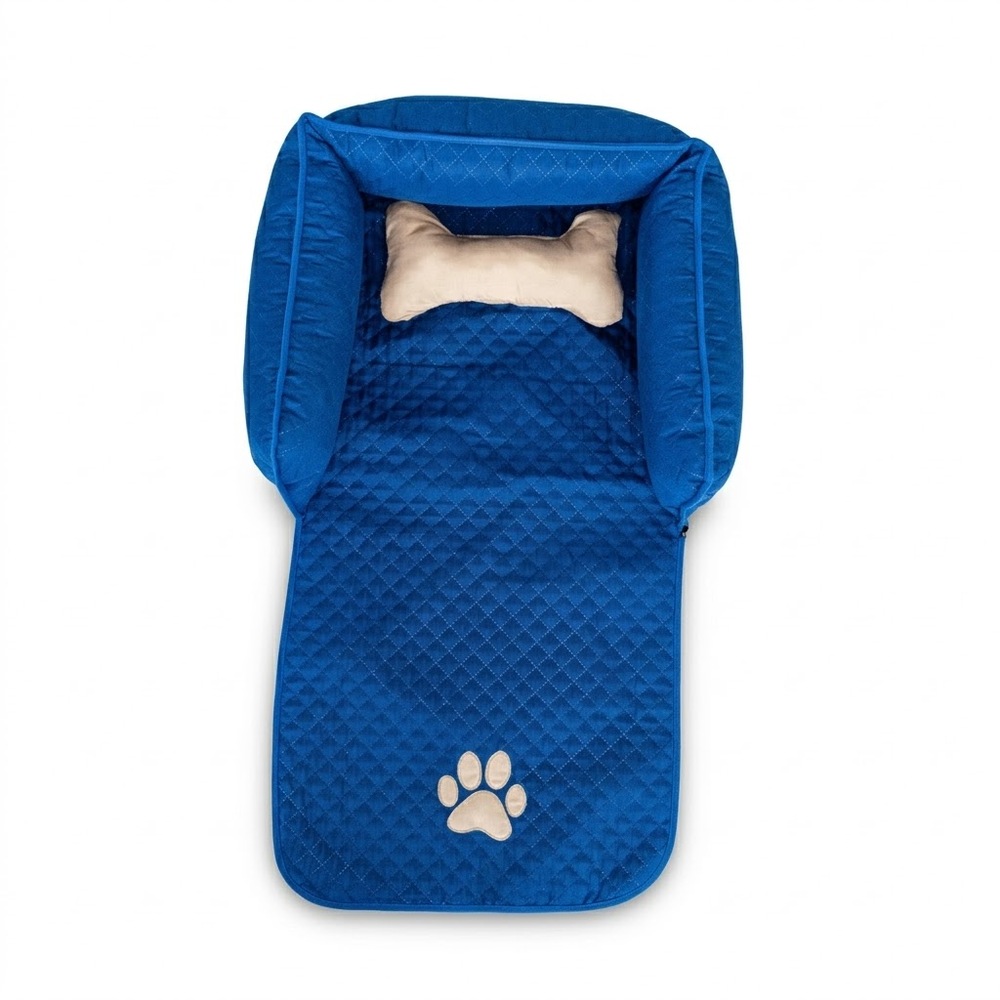 Protetor de Sofá Pet Snoopy Pequeno Azul (1).jpg