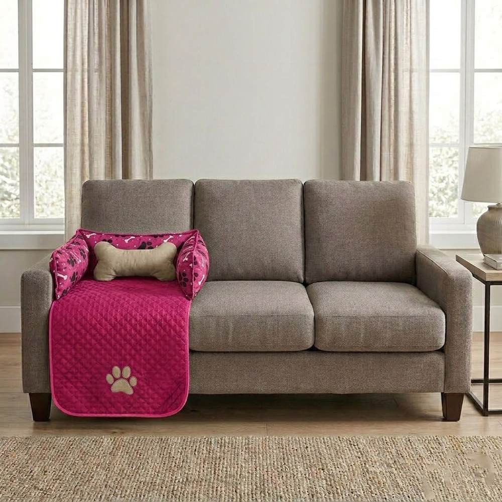 Protetor de Sofá Pet Meg Impermável Pequeno Pink (5).jpg